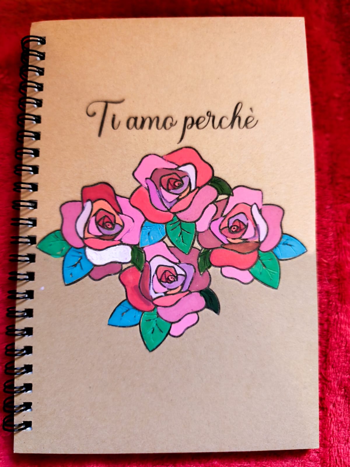 "Ti Amo Perché" Blocco Note Personalizzato