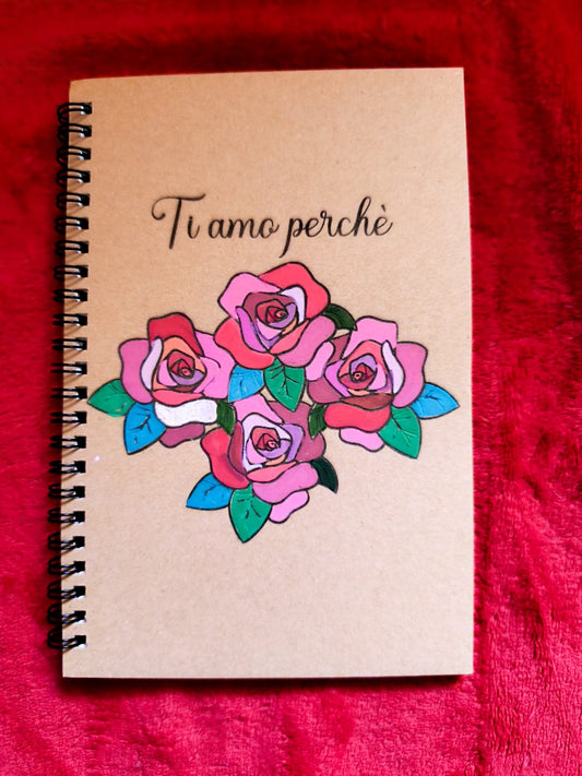 "Ti Amo Perché" Blocco Note Personalizzato